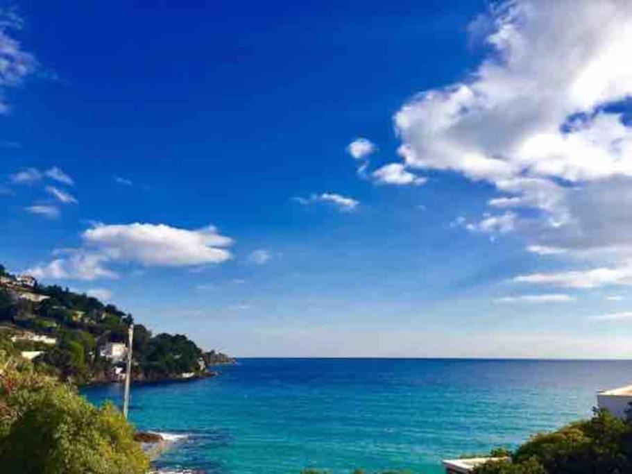 Duplex Vue Mer Plage De Saint-Clair Le Lavandou Exterior foto